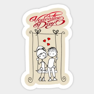 Valentine's Day Sticker